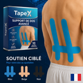 TAPEX™ Support Dos – Bande de soutien flexible pour stabilité & mobilité