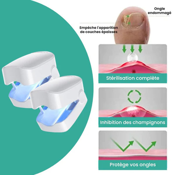 MycoPulse™ - Technologie LED contre la mycose des ongles